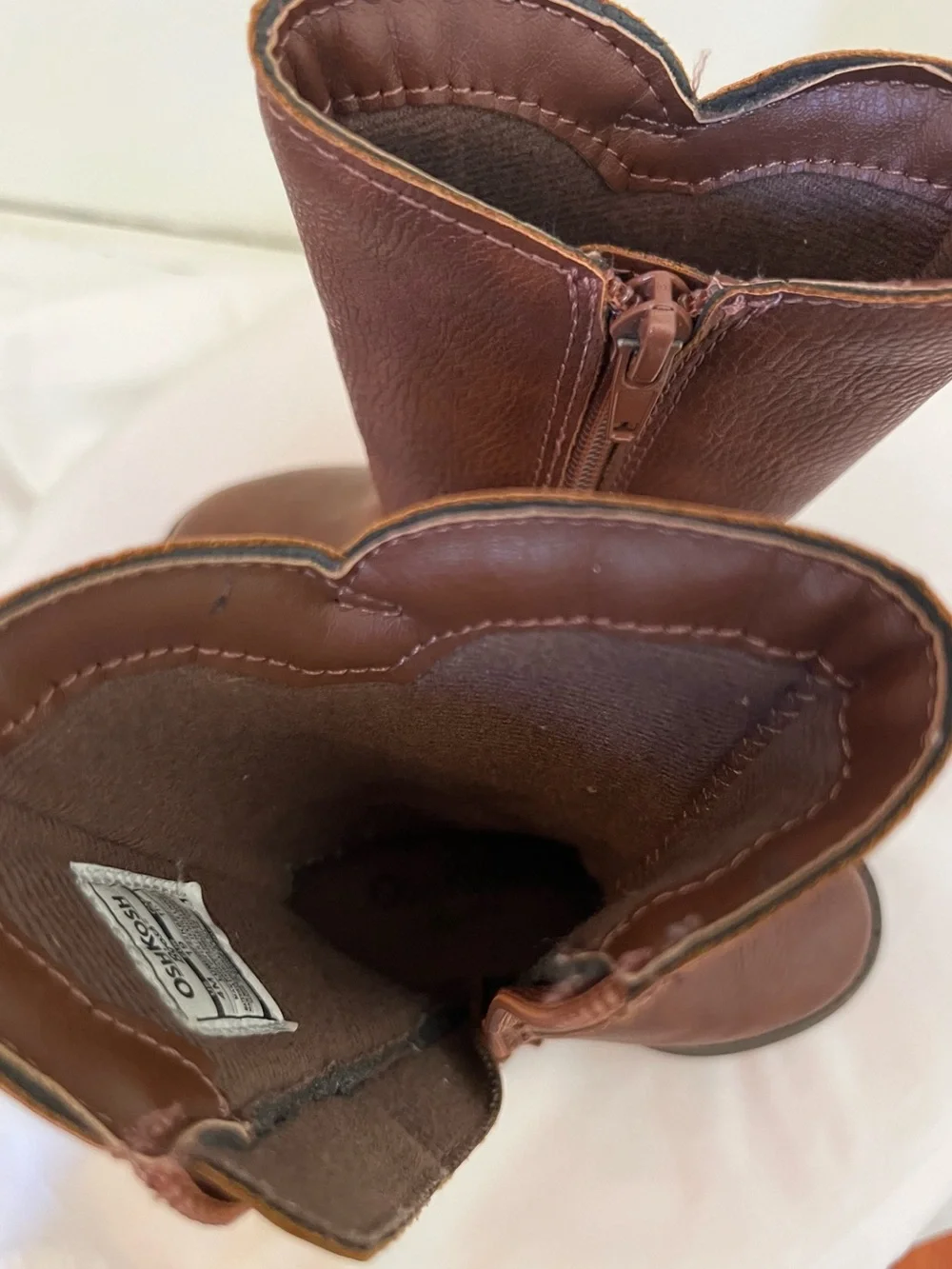OshKosh B'gosh Toddler Girls Lumi Mid-Calf Riding Boots - Brown